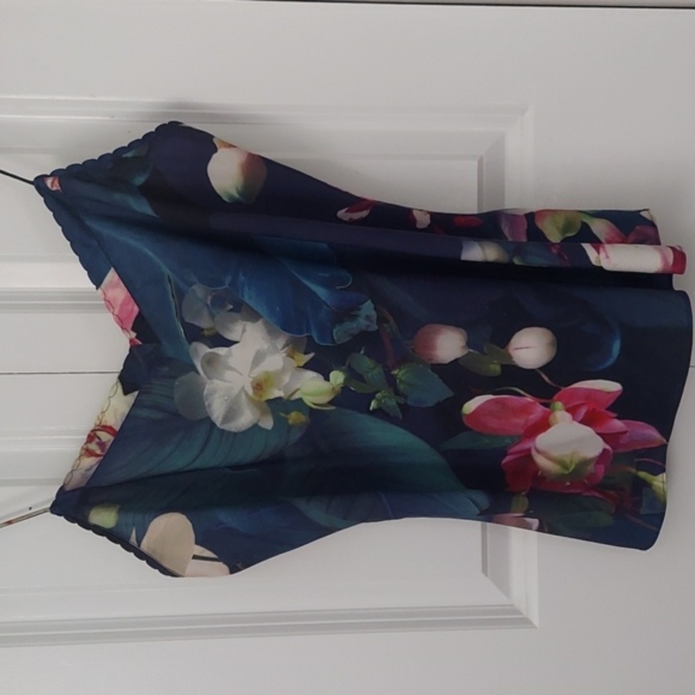 Ted Baker tank w/ a cardigan